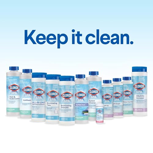 Clorox® Pool&Spa™ Spa Water Clarifier, For Crystal Clear Spa Water, Clears Dull, Hazy or Cloudy Water, 16 Ounce (Pack of 1)