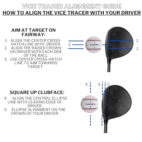 Vice Tracer Golf Balls (Pro)