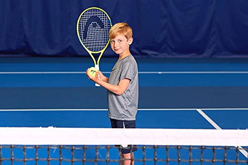 HEAD Speed Junior Pre-Strung Tennis Racquet, Lightweight Youth Tennis Racket for Kids & Beginners, Durable Aluminum Frame, Age 6-8, 23 inch, Yellow