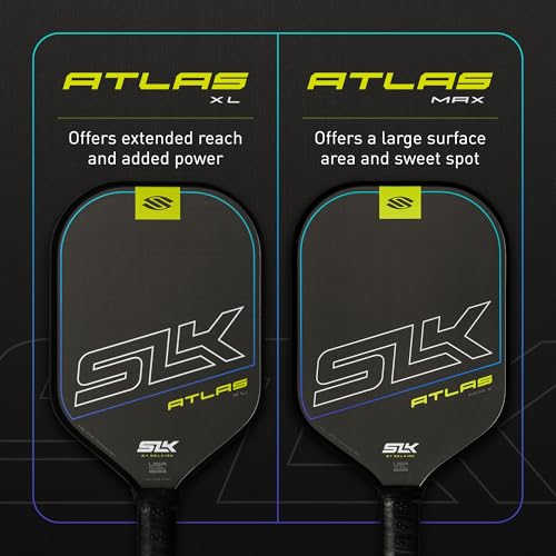 Selkirk Sport Atlas XL Pickleball Paddle | SLK Raw Carbon Fiber Paddle | The Perfect Starter for Any Upcoming Pickleball Player | Oasis