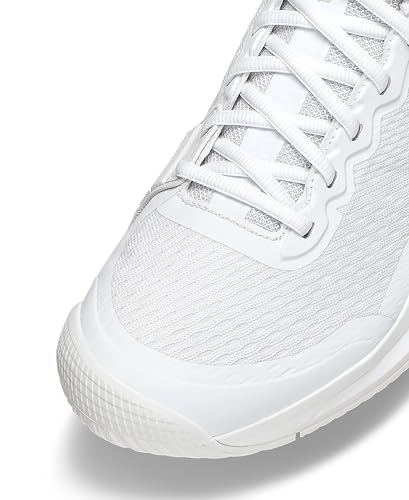 WILSON Rush Pro 4.5 Men's Tennis Shoe, White/Black, Size 11