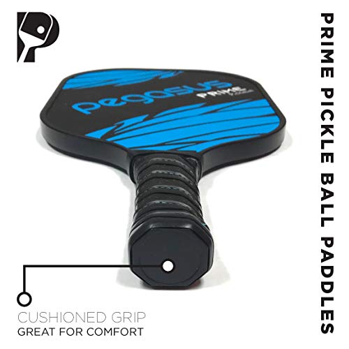 Pegasus Pickleball Paddle by Prime Pickleball. Best Lightweight Textured Composite Surface, Comfortable Grip.