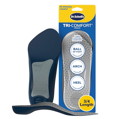 Dr. Scholl’s Comfort Tri-Comfort Insoles for Men, 1 Pair, Size 8-14