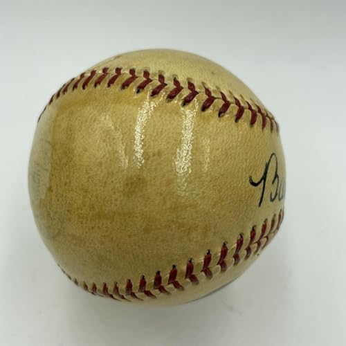 Magnificent Babe Ruth Single Signed 1948 American League Baseball PSA DNA COA - Autographed Baseballs