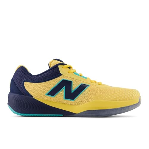 New Balance Men's FuelCell 996 V6 Tennis Shoe, Nb Navy/Parchment, 9.5 W