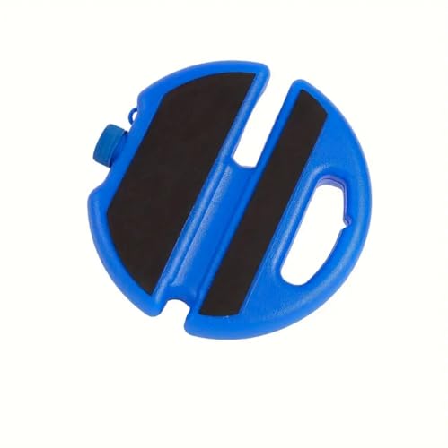 PICKLEBALL MARKETPLACE - Pickleball Rebounder/Trainer Set w/Green Ball & Cord for Practicing Your Pickleball Skills On Your Own., Blue, CO-CW16