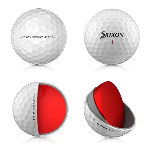 Srixon Z-Star XV Golf Balls, Z-Star XV 8, White
