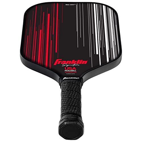 Franklin Sports Pro Pickleball Paddle - Pro Player Series Signature 13MM Pickleball Paddle with MaxGrit Technology
