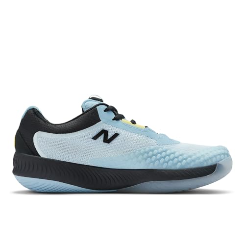 New Balance Women's FuelCell 996 V6 Tennis Shoe, Quarry Blue/Black/Firefly, 9 M