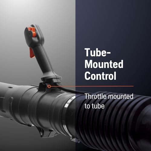 Husqvarna 580BTS Gas Backpack Leaf Blower, 75.6-cc 4.59-HP 2-Cycle Gas Leaf Blower, 1000-CFM, 47-N, 220-MPH Superior Blowing Capacity and Ergonomic, Ventilated Harness