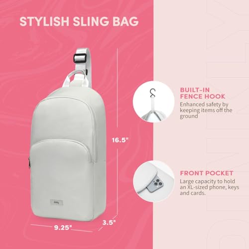 Dinkly Pickleball Paddles Set of 2 - USAPA Approved Graphite/Fiberglass Pickleballs Racket, 2 Paddles, 4 Balls, 1 Protable Carry Bag, Pickle Ball Set for Men Women, Aurora Stream