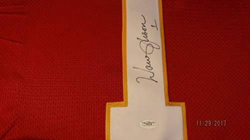 Warren Moon (Rare) Signed Chiefs Jersey -JSA Authenticated