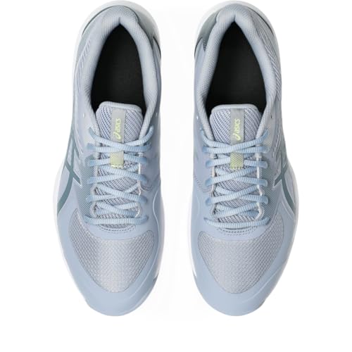 ASICS Men's Game FlyteFoam Tennis Shoes, 11.5, Grey Blue/IRONCLAD