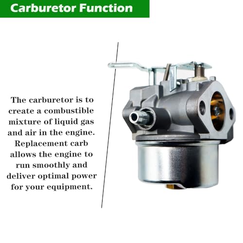 Carburetor Compatible with MTD 317E640F382 Snowblower Gold Series 8HP 26" replacement part