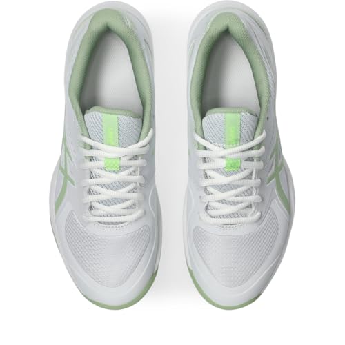 ASICS Women's Game FlyteFoam Pickleball Shoes, 8.5, White/Jade