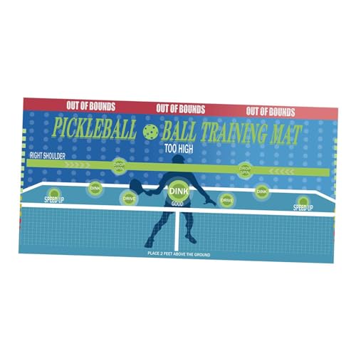rockible Pickleball Dink Pad for Wall Pickleball Practice Rebounder Enhance Pickleball Skill Official Dink Pad for Room Exercise Yard