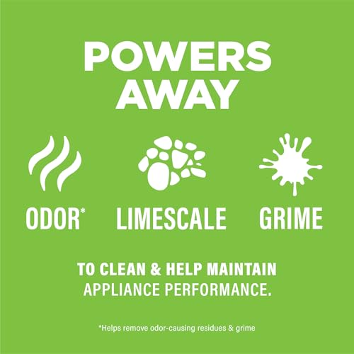 Affresh Dishwasher Cleaner, Helps Power Away Odor Causing Bacteria, Limescale, Mineral Deposits & Grime Inside Pump, Tub & Hoses, 6 Tablets, 6 Month Supply