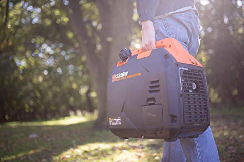 WEN Super Quiet 2350-Watt Portable Inverter Generator with Fuel Shut Off, Ultra Lightweight (56235i)