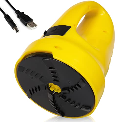 ZONETECH Electric Snow Ice Scraper USB Rechargeable - Premium Quality Automotive Portable Cordless for Car Windshield Glass Frost Removal, Defrosting Deicing Cleaning Tool Christmas Stocking Stuffer