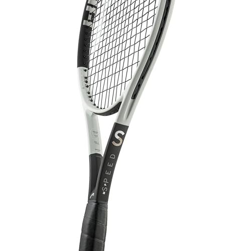 HEAD Speed MP 2024 Tennis Racquet - Strung Mid Tension with Velocity 16 Gauge, 4 1/2" Grip
