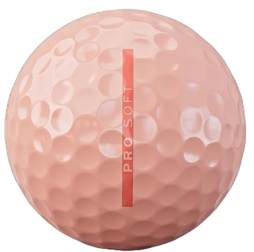 VICE Golf Pro Soft Golf Balls, Peach Parfait