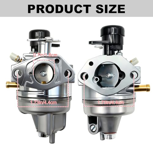 GMAPATS 16100-Z0J-H03 Carburetor Kit for Honda HS520 HS720 Snow Blowers Replace 16100-Z1A-H01 16100-ZL8-H02 With Spark Plug and Fuel Filter