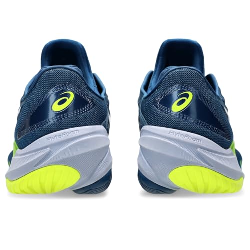 ASICS Men's Court FlyteFoam 3 Tennis Shoes, 10.5, MAKO Blue/White