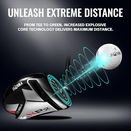 Honma 2024 D1 Distance Golf Balls,Extra Soft Feel with Long Distance,High Speed Core with Low Spin Design,Low Compression Golfballs Perfect for Men,Women Beginners,White,1 Dozen