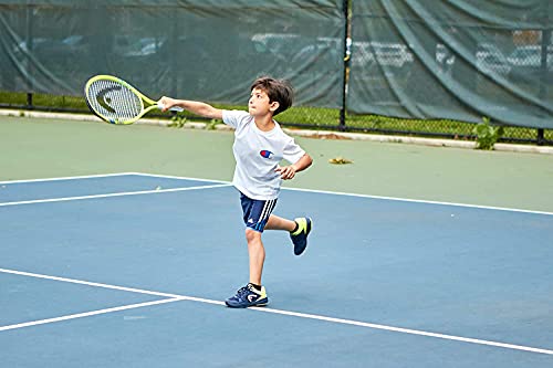 HEAD Speed Junior Pre-Strung Tennis Racquet, Lightweight Youth Tennis Racket for Kids & Beginners, Durable Aluminum Frame, Age 6-8, 23 inch, Yellow