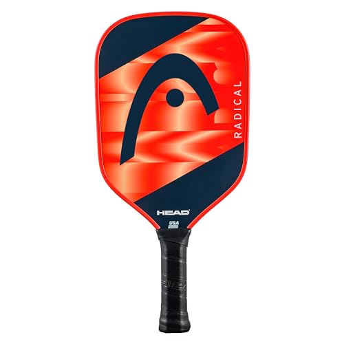 Head Unisex Adult Radical Elite 2024 Pickleball Paddle, Orange, 10