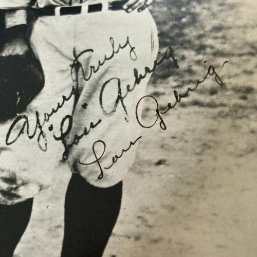 The Finest Babe Ruth & Lou Gehrig 1927 Signed Photo In Existence JSA COA - Autographed MLB Photos