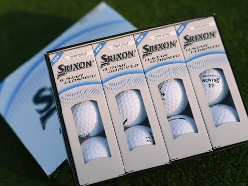Srixon Q-Star Ultispeed Golf Balls, White