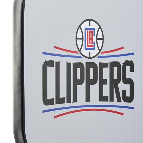 WILSON NBA Collection Fierce Team Pickleball Paddle - Grip Size 2-4 1/4", Los Angeles Clippers