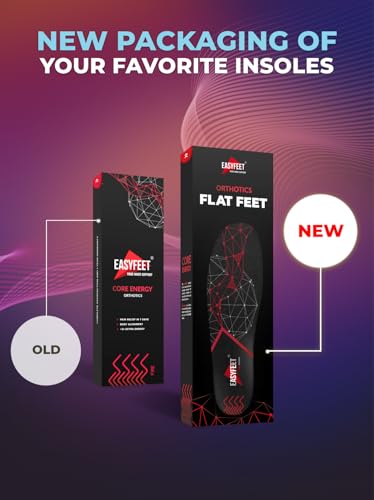 Arch Support Insoles for Men Women - High Arch Shoe Inserts for Standing All Day - Plantar Fasciitis Relief Orthotic Insole for Flat Feet - Work Running Hiking