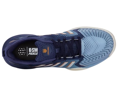 K-Swiss Men's Pickleball Supreme Shoe, Oceana/Forget-Me-Not, 10.5 M