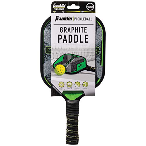 Franklin Sports Graphite Pickleball Paddle, Dagger Honeycomb