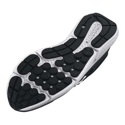 Under Armour Women's Charged Assert 10, (001) Black/Black/White, 9, US
