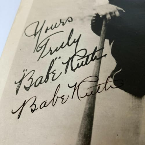 The Finest Babe Ruth & Lou Gehrig 1927 Signed Photo In Existence JSA COA - Autographed MLB Photos