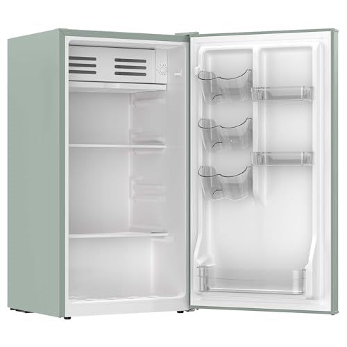 Frigidaire, 3.2 Cu. Ft. Retro Series Compact Refrigerator, Built-In Side Bottle Opener, Green