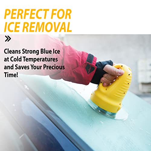 ZONETECH Electric Snow Ice Scraper USB Rechargeable - Premium Quality Automotive Portable Cordless for Car Windshield Glass Frost Removal, Defrosting Deicing Cleaning Tool Christmas Stocking Stuffer