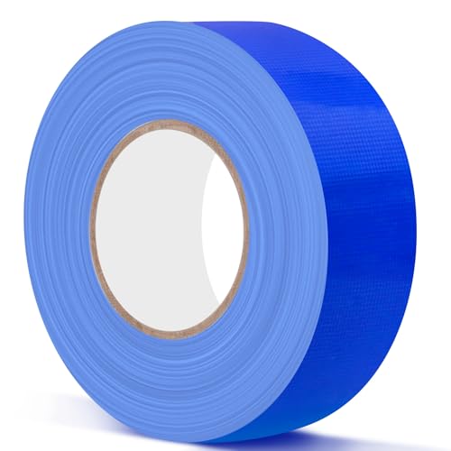 HolderProf 2 in x 77 yd Pickleball Court Tape, 230 Feet Long Pickleball Court Marking Kit - Multipurpose Pickleball Tape for Games Activities Court Blue
