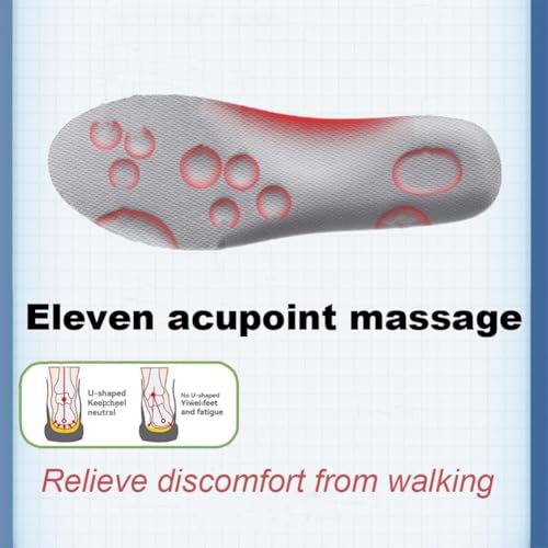SolaraPickleball Insoles for Men & Women, Cushioning Memory Foam, Arch Support & Breathable Design for All-Day Comfort, Trim to Fit (Men 9 / Women 10.5)