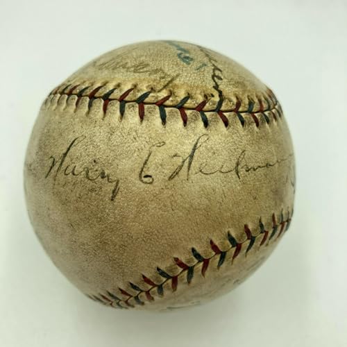 The Finest Babe Ruth Ty Cobb Walter Johnson 1925 HOF Signed Baseball PSA DNA - Autographed Baseballs