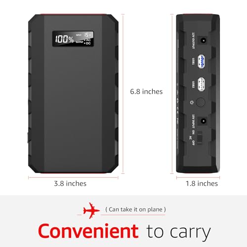 SinKeu Portable Power Bank with AC Outlet, 88.8Wh Portable Laptop Charger, Portable Power Station Outdoor Generators Portable for Home Backup Outdoor Emergency