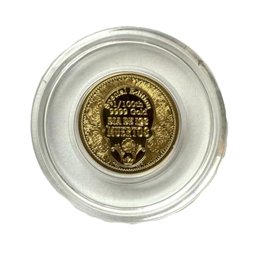 1/100 oz .9999 Fine Gold – Special Edition Day of The Dead Design #1 (Sealed in Capsule)