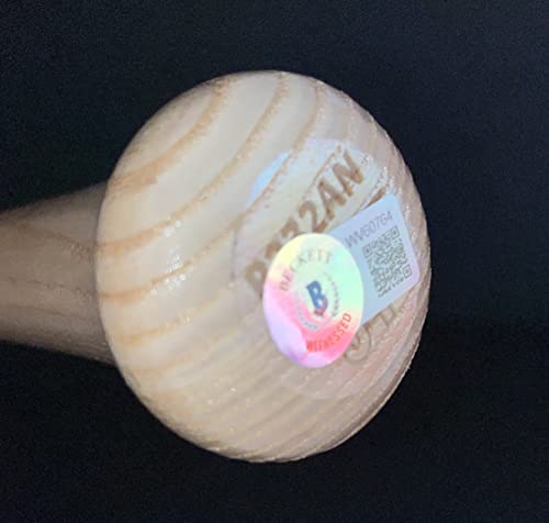 Lenyn Sosa Chicago White Sox Autographed Signed Blonde Baseball Bat BECKETT Witness Hologram