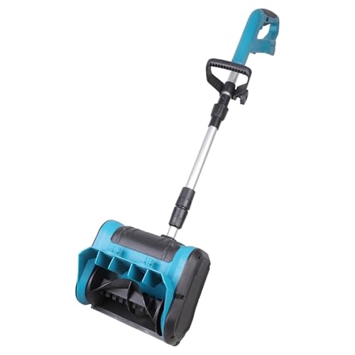 Electric Cordless Snow Shovel Compatible with Makita 21V Battery, 12″ Width & 400W Brushless Motor, Adjustable Direction, Portable and Lightweight for Fast Snow Removal on Deck, Patio, and Sidewalk