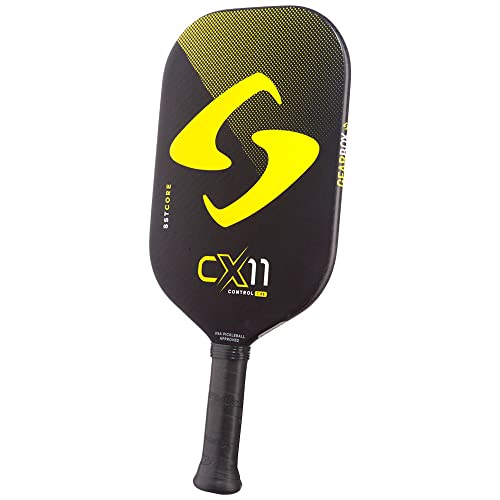 Gearbox CX11E Control Pickleball Paddle, 7.8 Ounces, Yellow