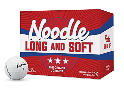 TaylorMade Golf NOODLE LONG & SOFT 15BP WHITE