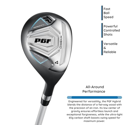 PGF Lady Gold TP Complete Golf Club Package Set [11-Pieces] [Hand: Right] [Length: Standard]